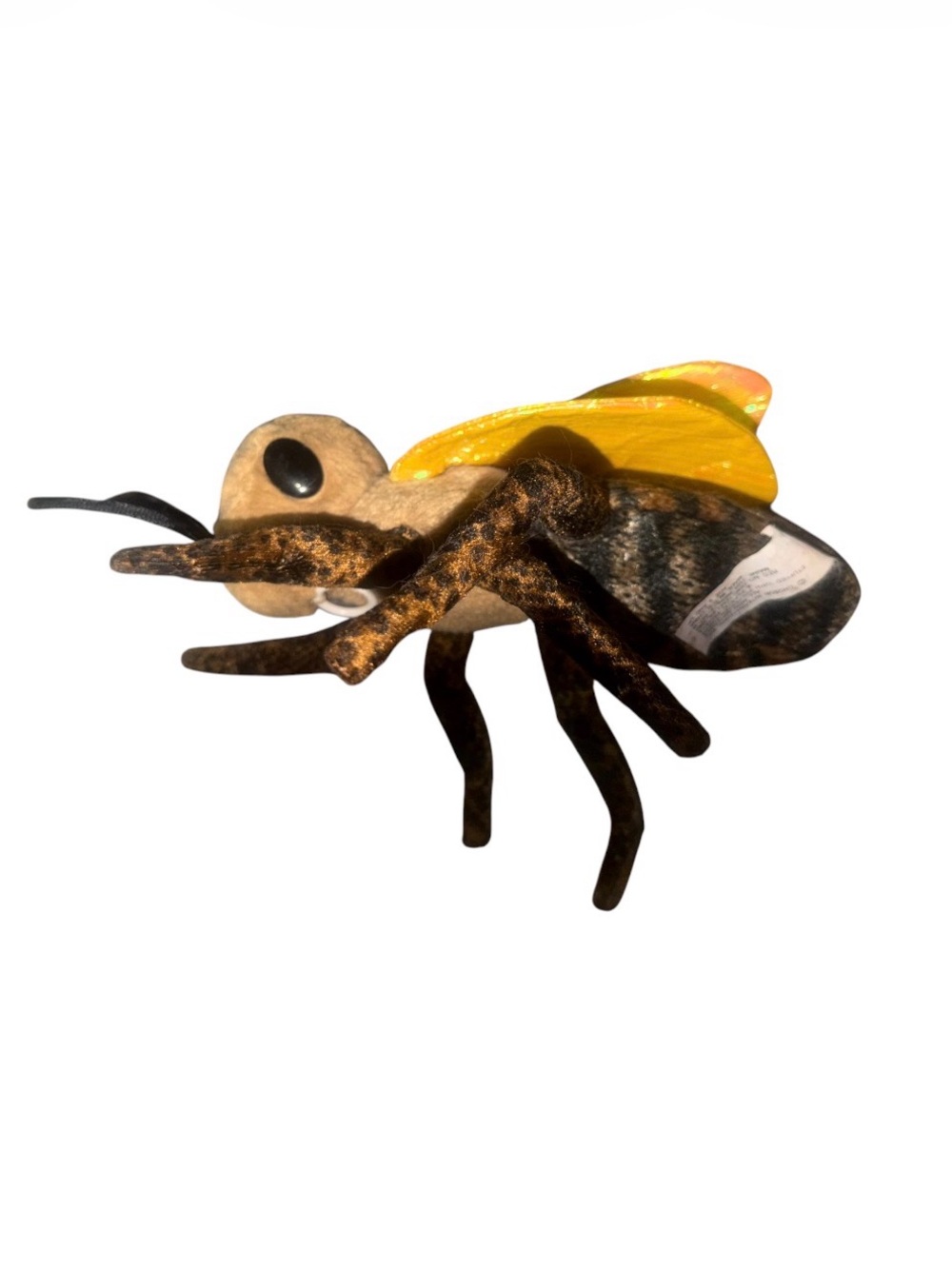 Vibrating Plush Yellow Bee Stuffed Insect Toy